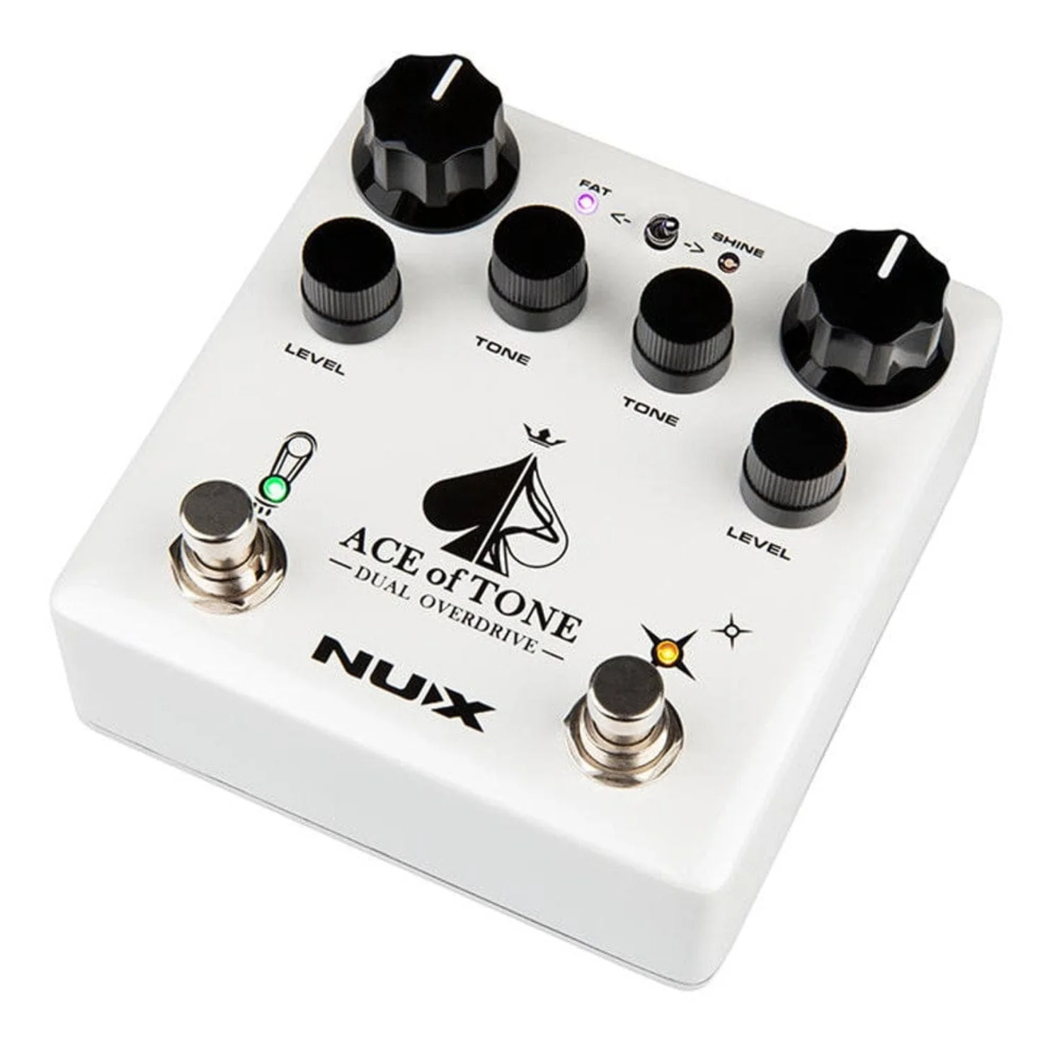 Nux NDO 5 Ace of Tone Dual Overdrive Pedal - Image 2