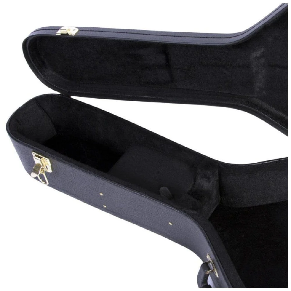 On-Stage GCA5500B Hardshell Molded Shallow-Body Acoustic Guitar Case - Image 3