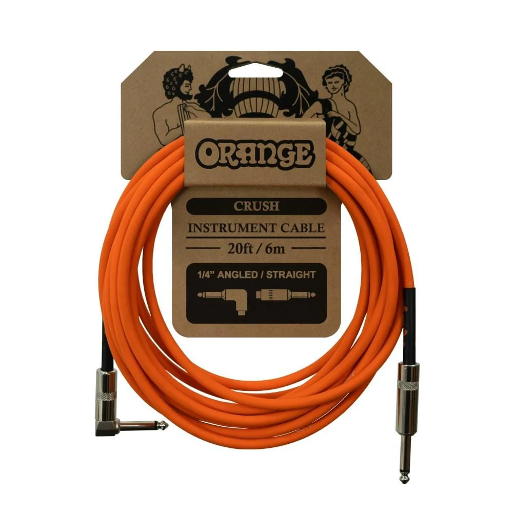 Orange CA Crush 20ft Instrument Cable - Image 2