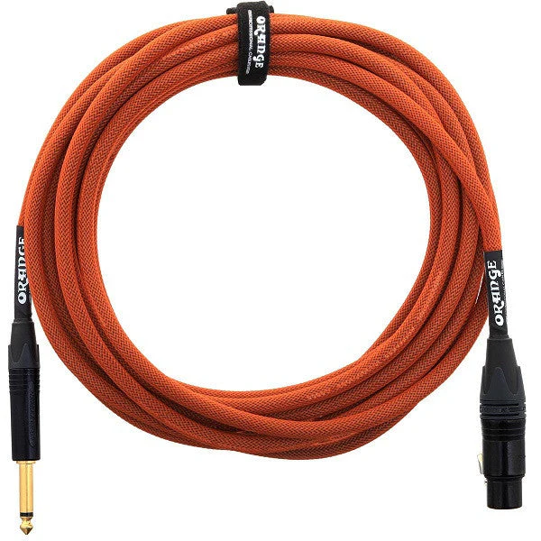 Orange CAJXMICOR30 30Ft Microphone Cable Jack/XLR