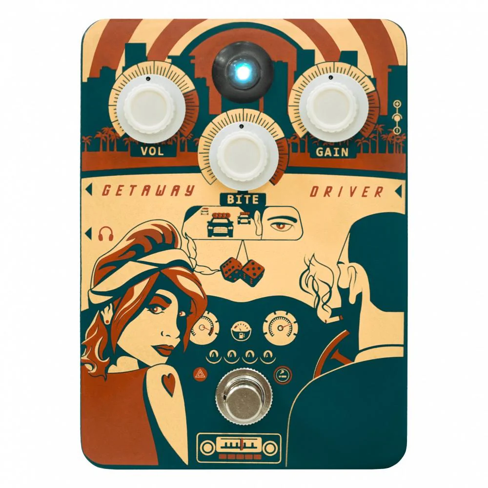 Orange Getaway Driver Drive Pedal