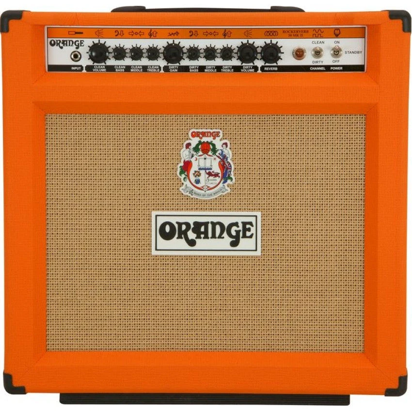 Orange RK50C112 Rockerverb 50 MkII Combo Guitar Amplifier