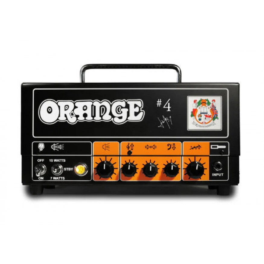 Orange Signature #4 Jim Root Terror Hi-Gain Tube Head