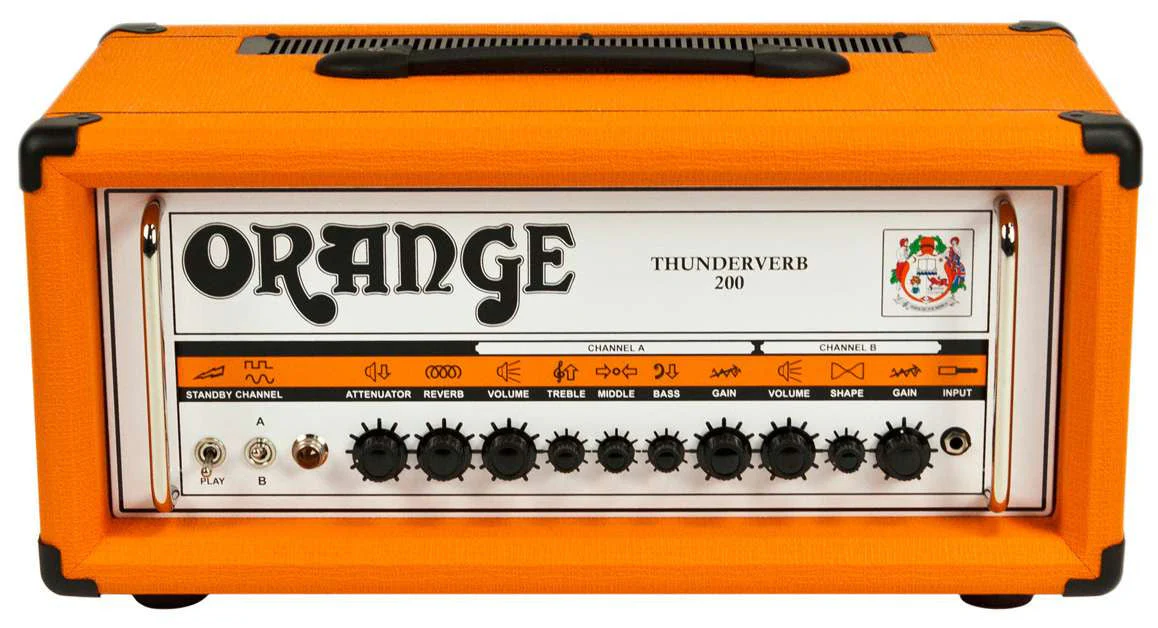 Orange TV200H Thunderverb 200W Twin Channel Head