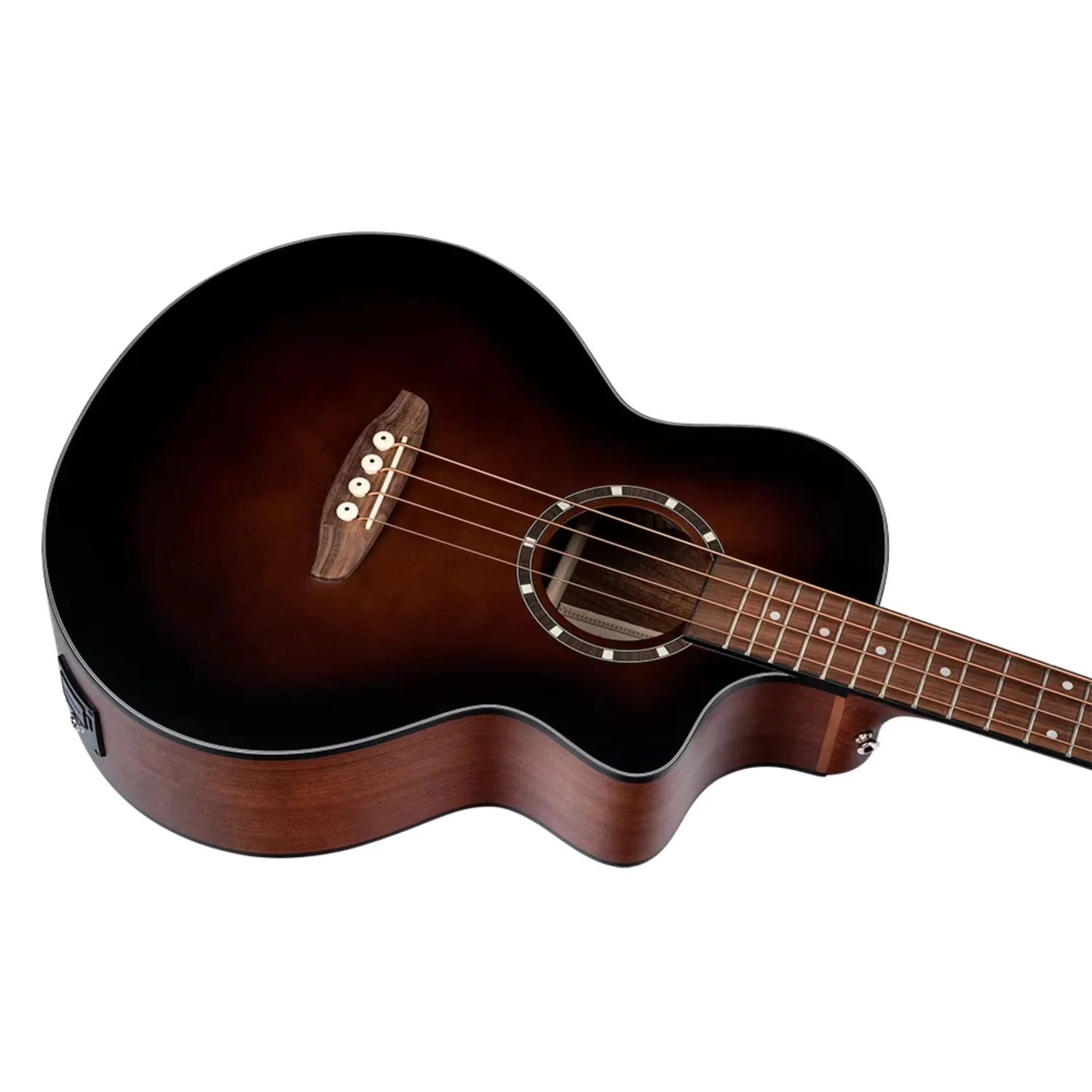 Ortega D7CE-BFT-4 Acoustic Bass Deep Series 7 Classical Bass Guitar - Image 7