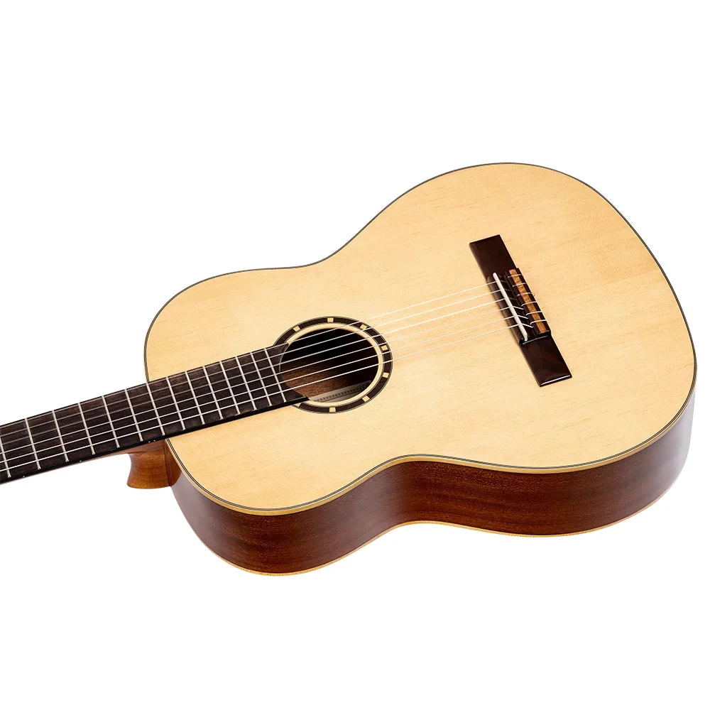 Ortega R121G Family Series Mahogany Acoustic Guitar with Bag - Image 8