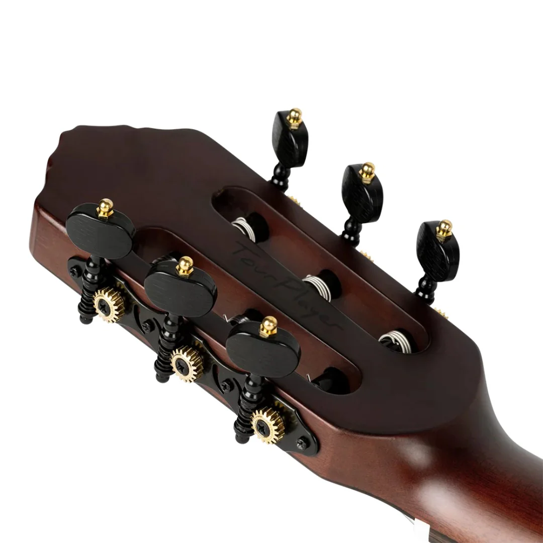 Ortega RTPSTD TourPlayer Series Classical Electro Acoustic Guitar with Bag - Image 10