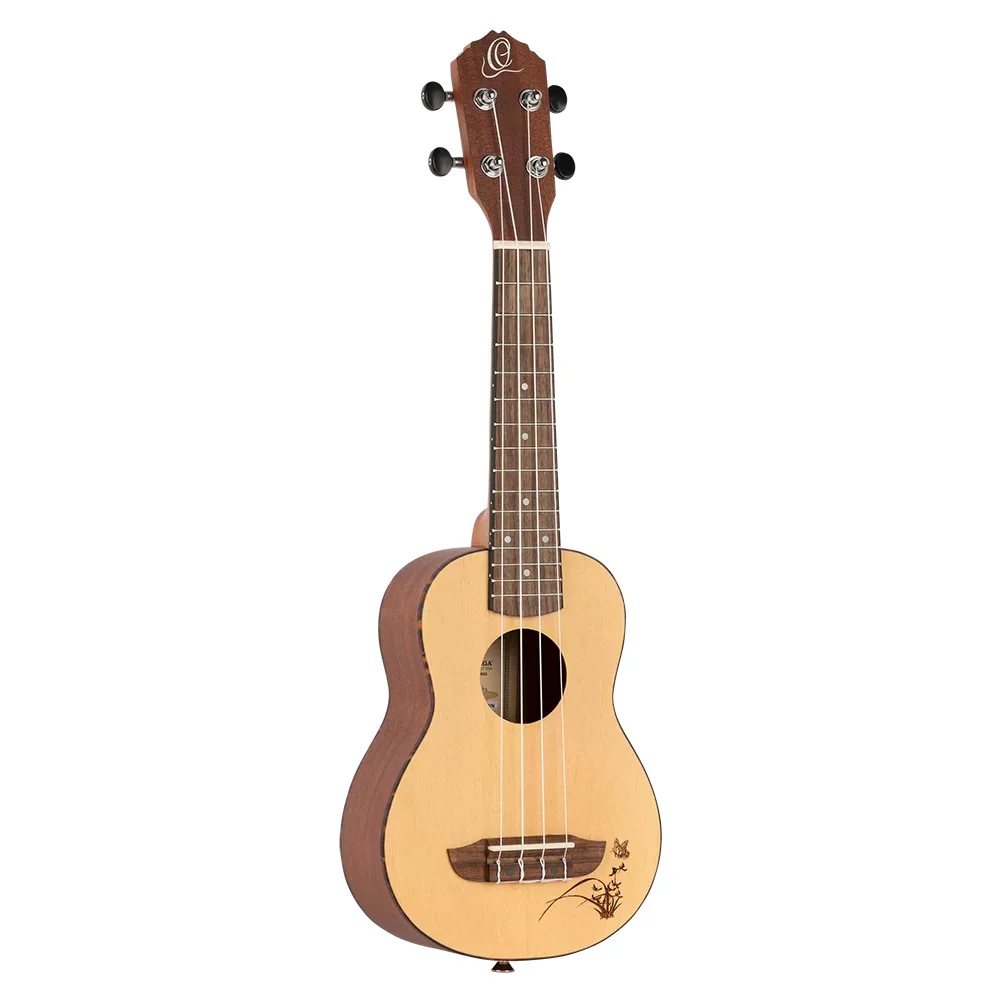 Ortega RU5-SO Bonfire Series Sapele Soprano Ukulele - Image 2