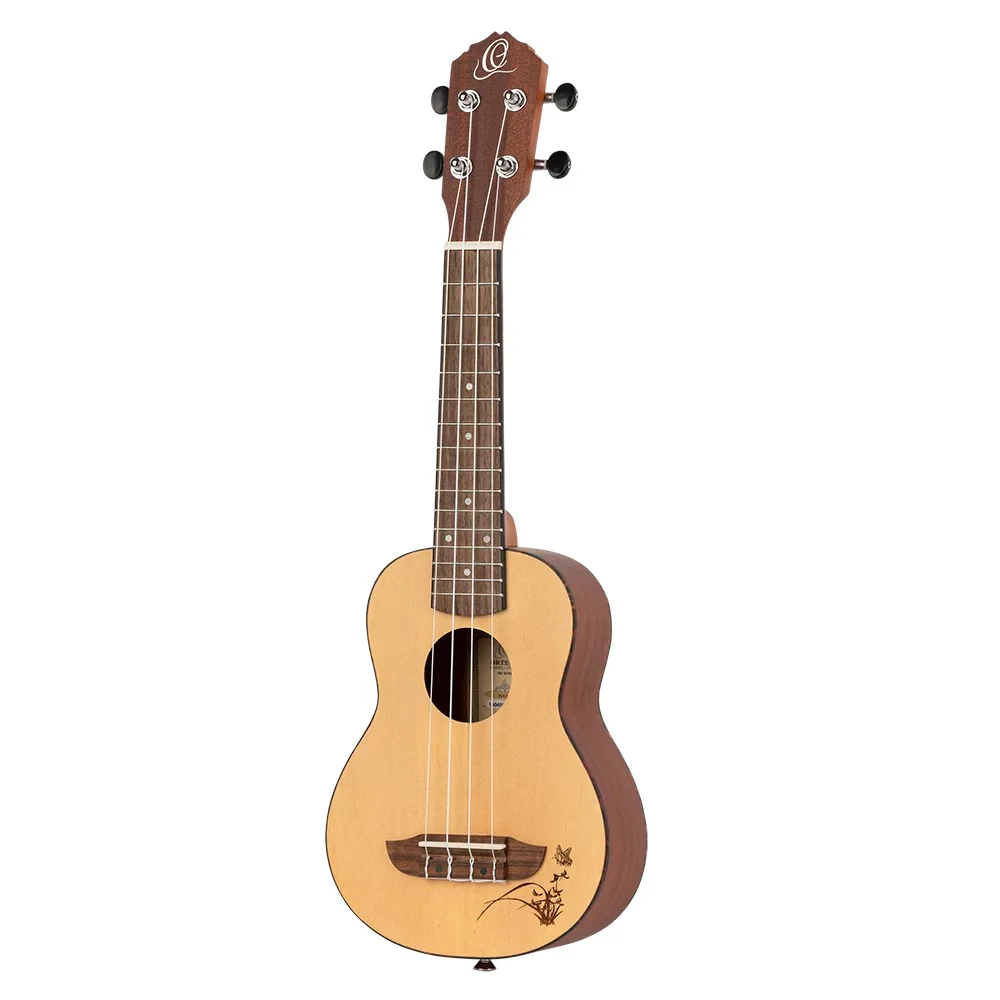 Ortega RU5-SO Bonfire Series Sapele Soprano Ukulele - Image 3