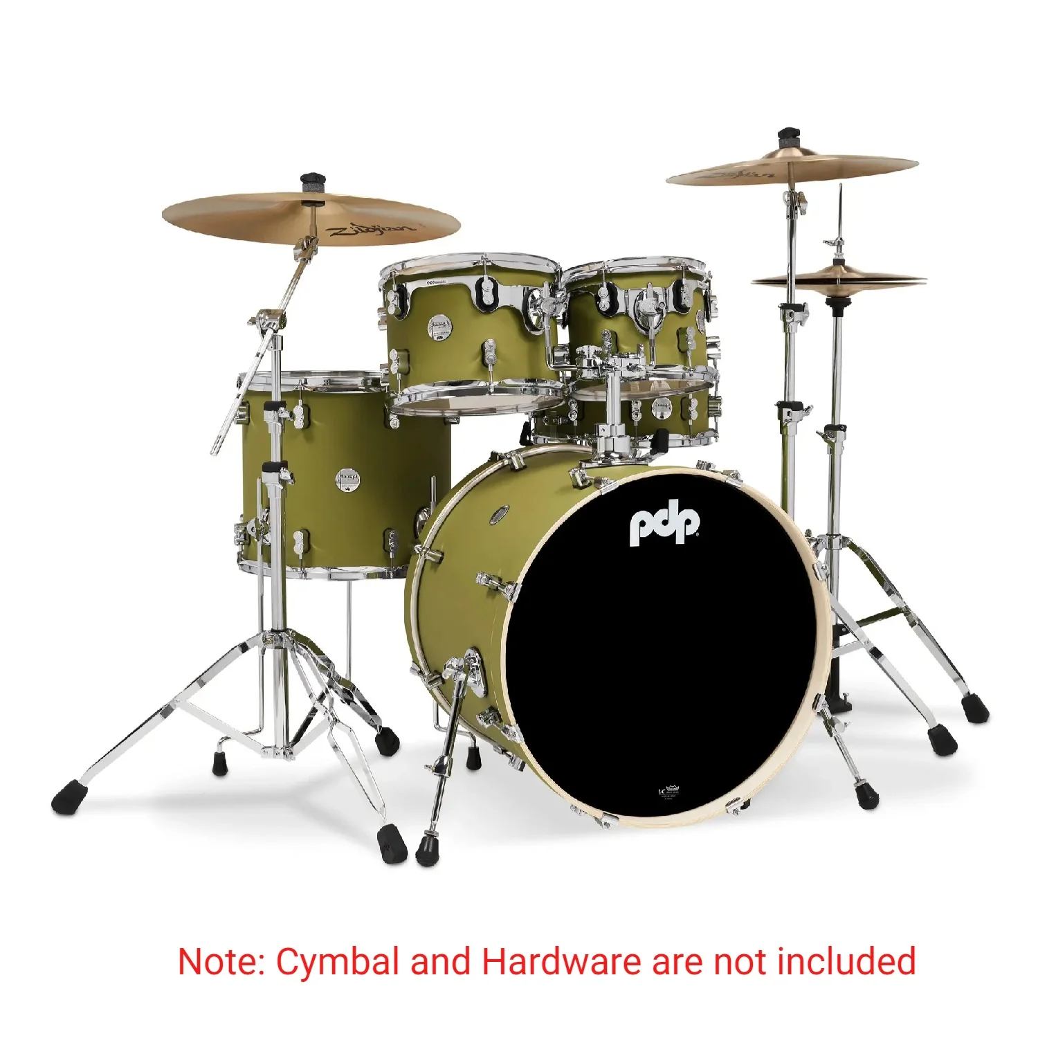 Pacific Drums And Percussion PDCM2215 5 Piece Concept Maple Series Acoustic Drumkit - Image 15