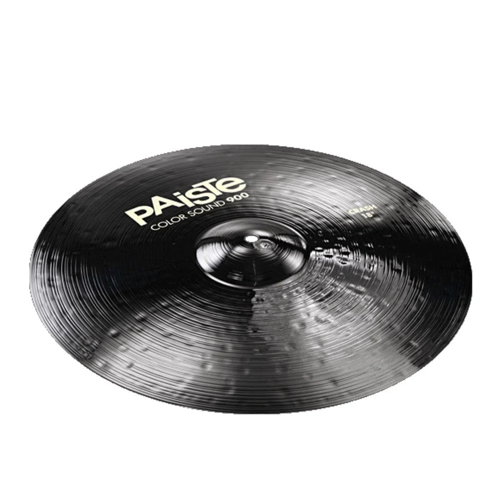 Paiste CS900 Color Sound 900 Medium Crash Cymbal - Black - Image 2
