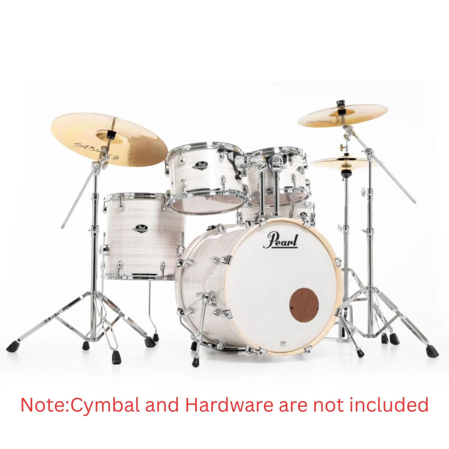 Pearl EXX725SPN/C 5 Piece EXX Hybrid Shell Pack Acoustic Drum Kit - Image 4
