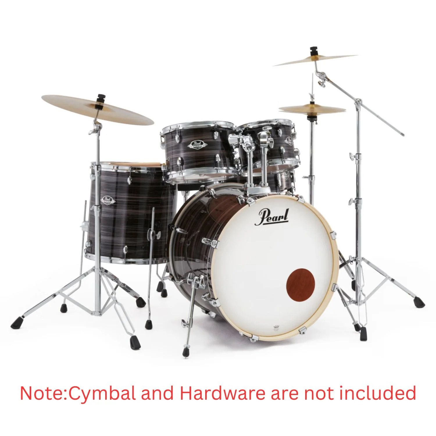 Pearl EXX725SPN/C 5 Piece EXX Hybrid Shell Pack Acoustic Drum Kit - Image 6