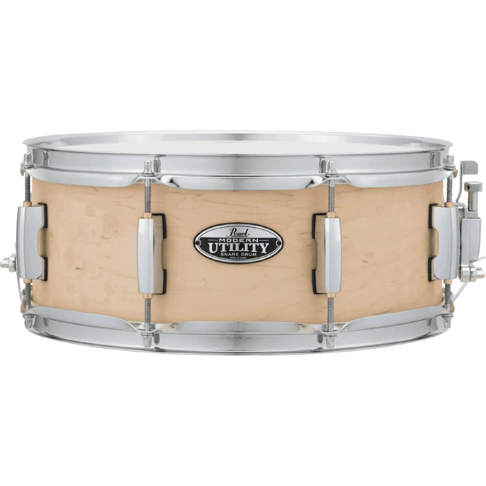 Pearl MUS1455M (224) Snare Drum 6 Ply Modern Maple Utility - 14inch x 5.5inch Matte Natural