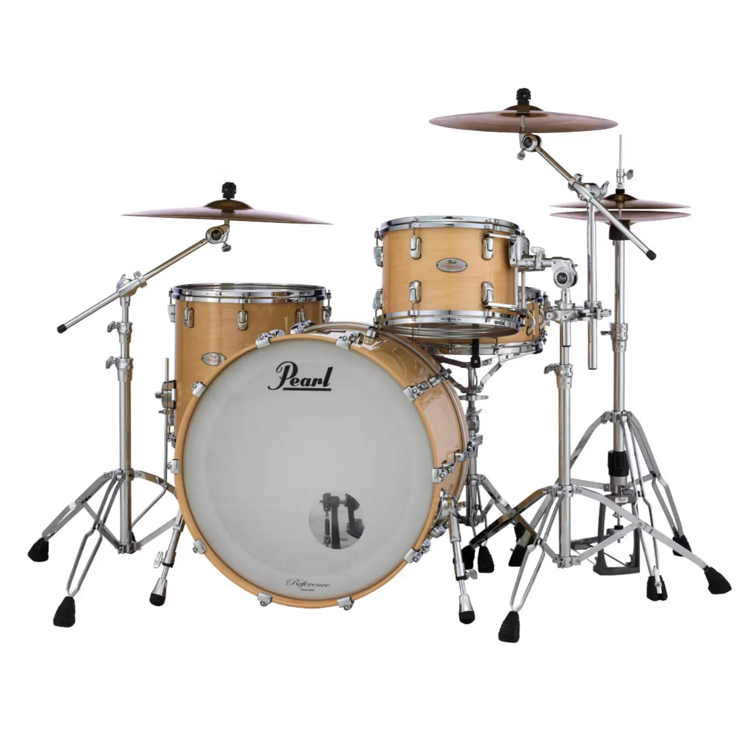 Pearl Reference1 RF1P924XESP-L/C 4 Piece Shell Pack Acoustic Drum Kit with Snare Drum, Adapter Long and Tom Holder Arm - Image 3