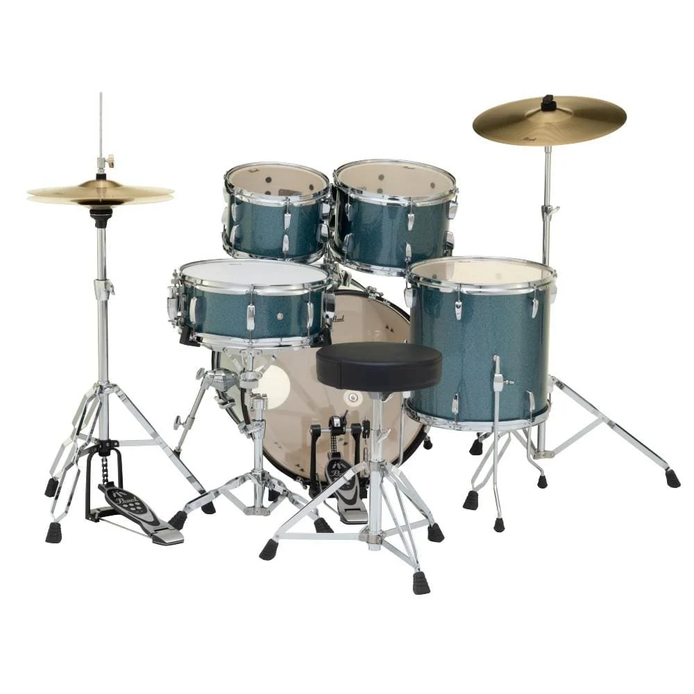 Pearl Roadshow 5 Piece Drumset with Stands and Cymbals - Image 9