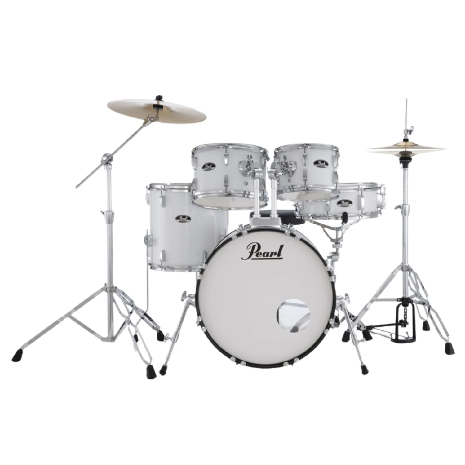 Pearl RS505C/C 5Pcs Roadshow Acoustic Drum Set with Stands & Cymbals - Image 5