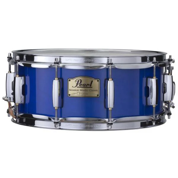 Pearl SSC1455S/C-113 Session Studio Classic Snare Drum - Sheer Blue
