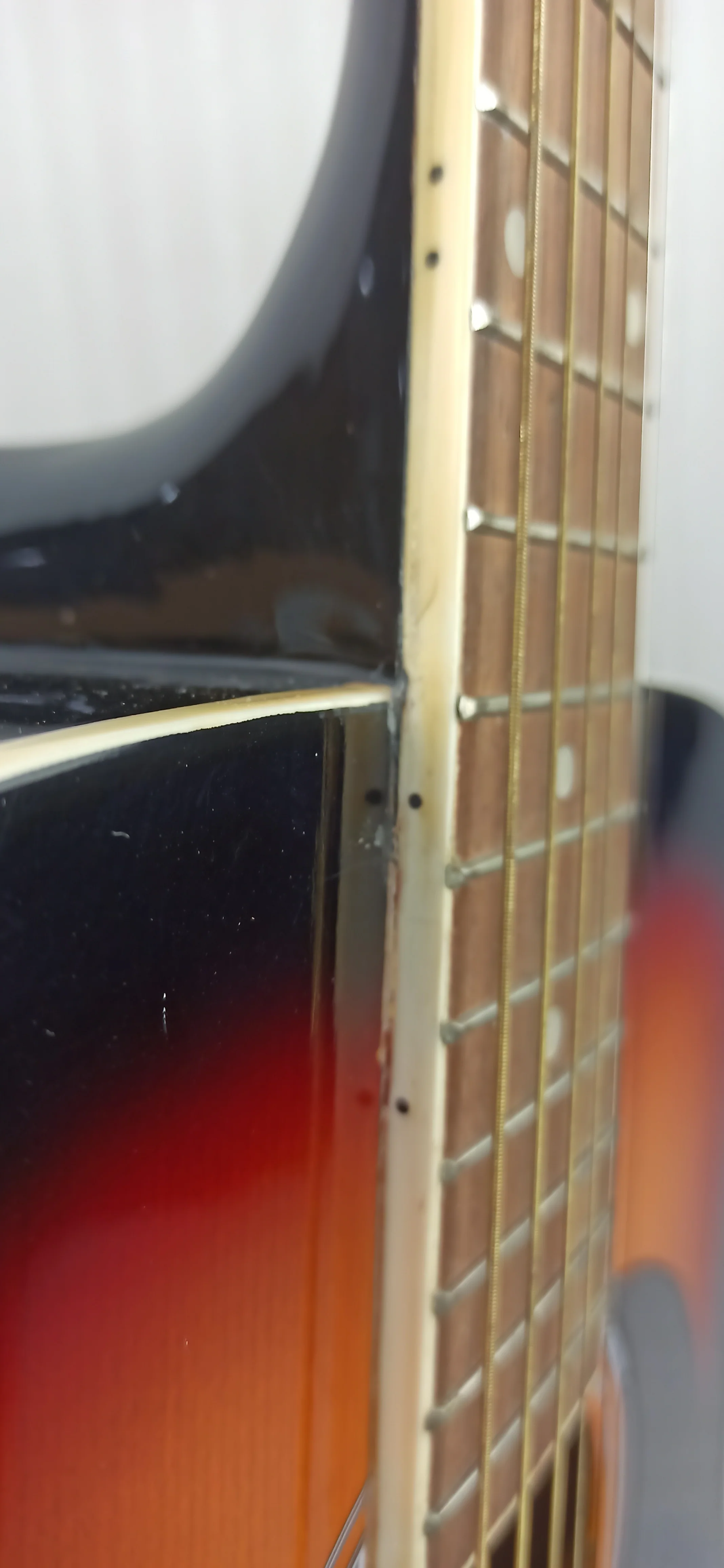 Pluto HW41-201 Jumbo Acoustic Guitar - Open Box B Stock - Image 11