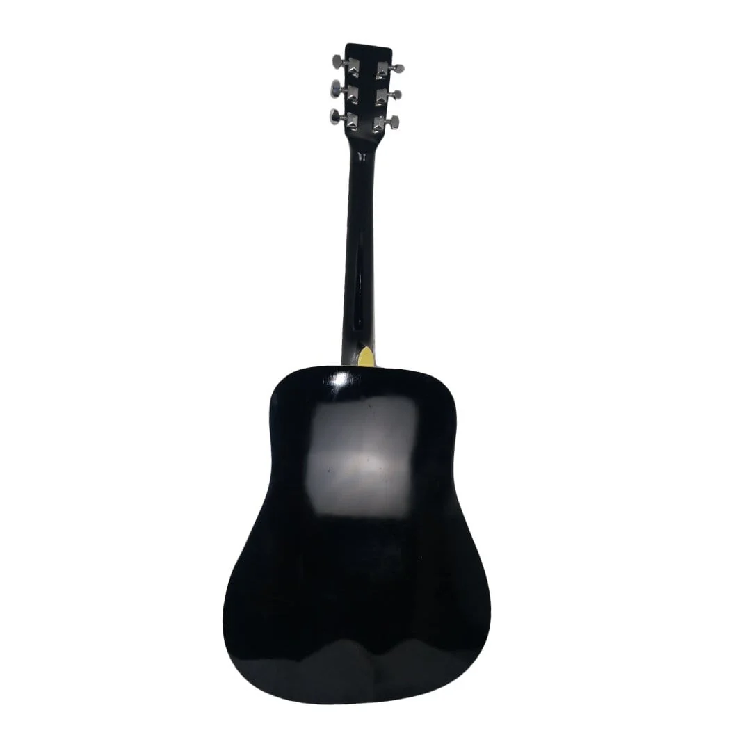 Pluto HW41-201P Jumbo Electro Acoustic Guitar With 3 Band EQ - Black - Image 3