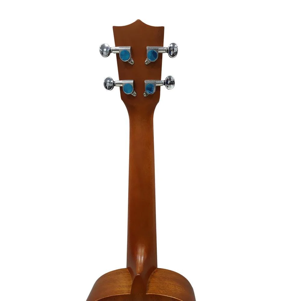 Pluto UK-23 Inch Natural Mahogany Concert Ukulele - Image 8