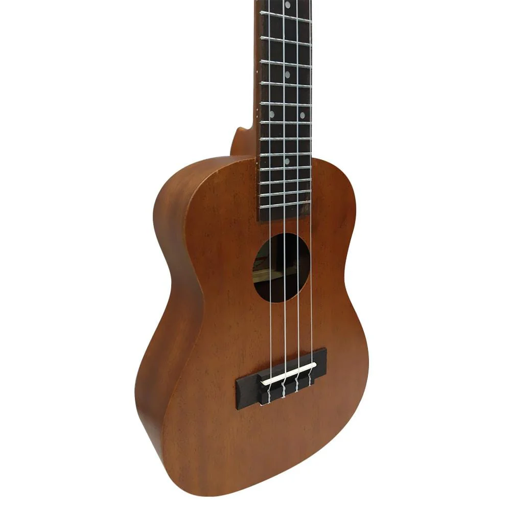 Pluto UK-23 Inch Natural Mahogany Concert Ukulele - Image 3
