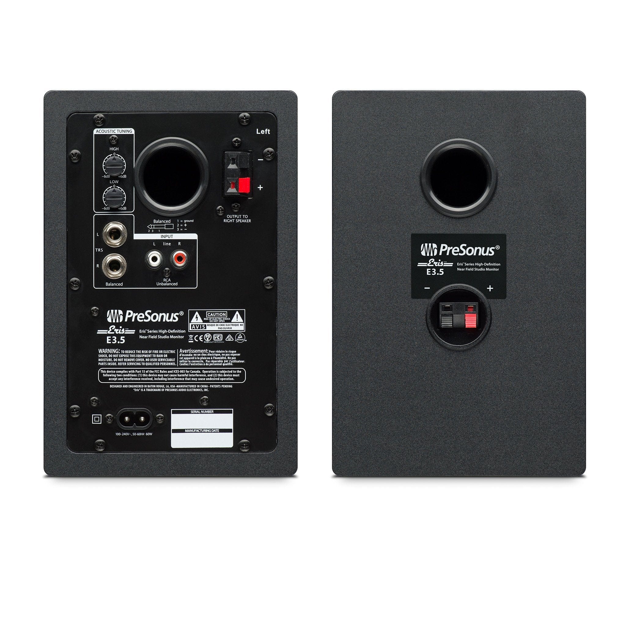 Presonus Eris E3.5 Active Studio Monitor Speaker - Pair - Image 4