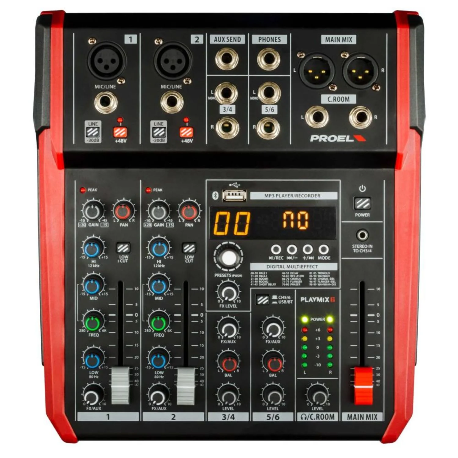 Proel Compact Analog Mixer