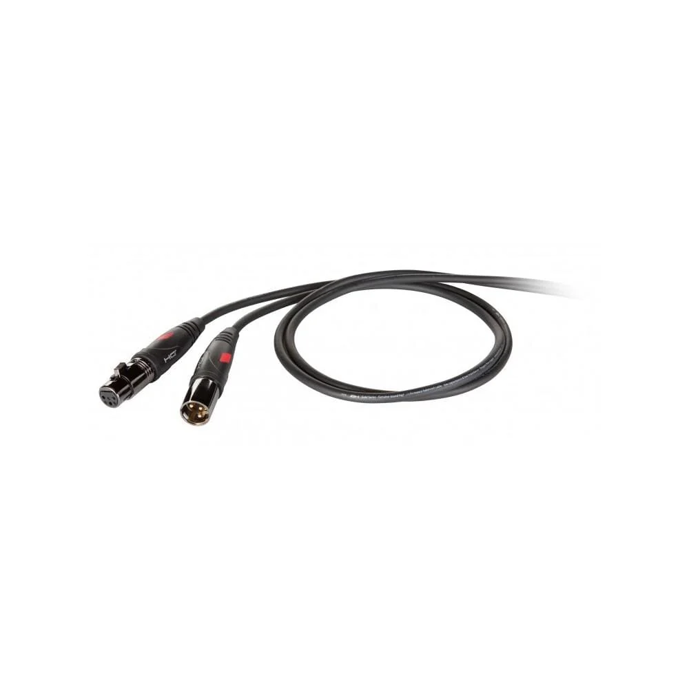 Proel DHG240 Professional Balanced Cables and Connector- Black