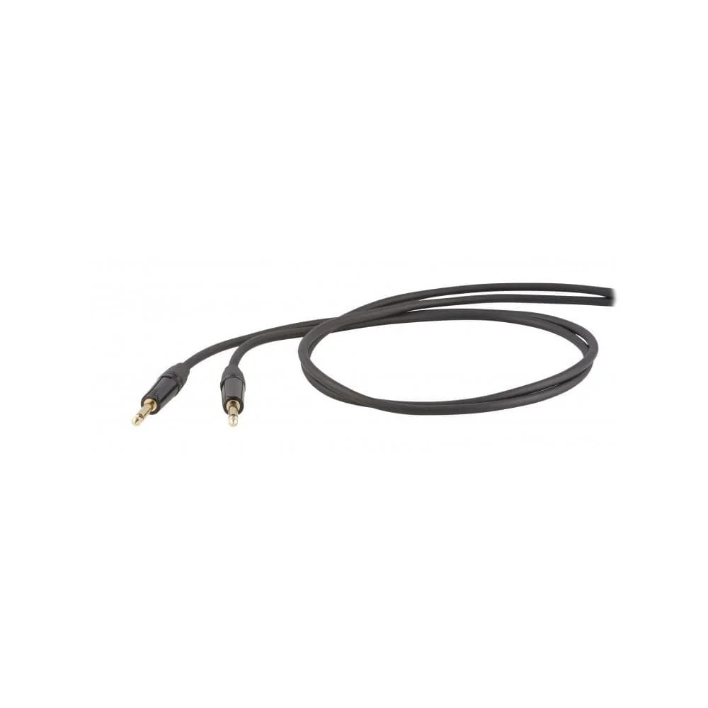 Proel DHS100 Professional Instrument Cable and Connector- Black