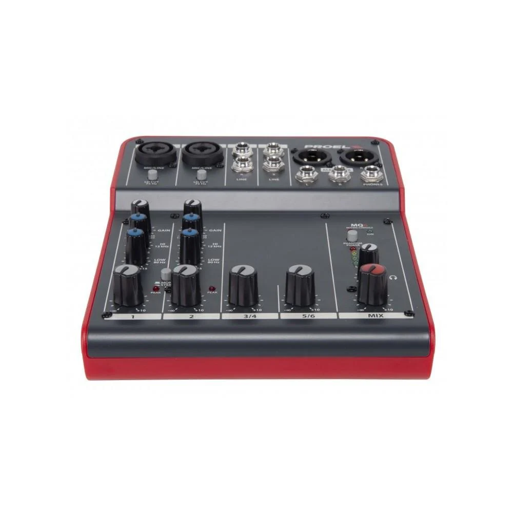 Proel MQ6 Compact 6 Channel Analog Mixer - Image 2