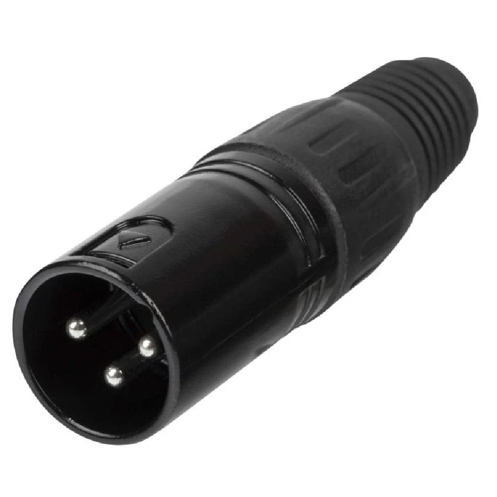 Proel XLR3MVBK 3 Pole XLR cable Mount Male Plug
