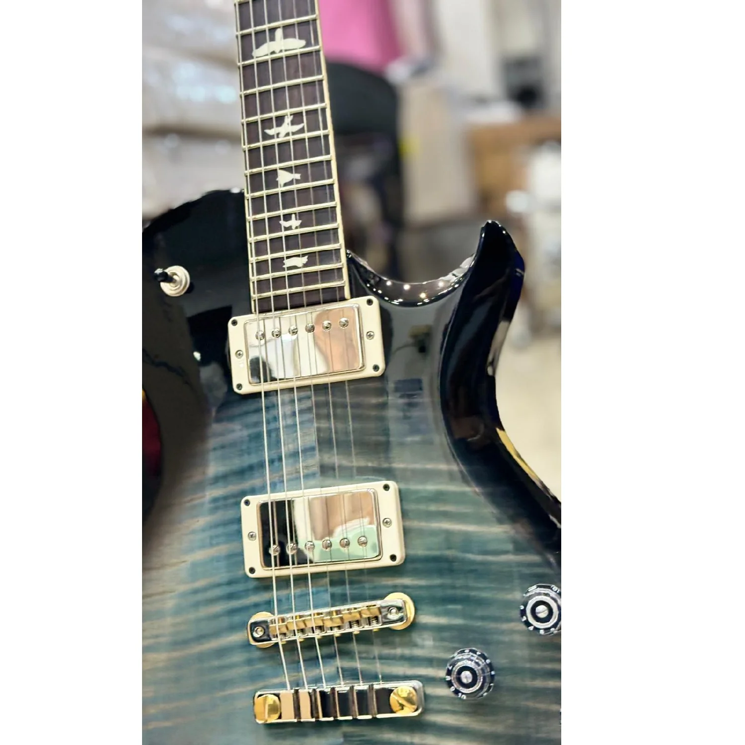 PRS S2 McCarty 594 6 String Electric Guitar with Gigbag - Image 12