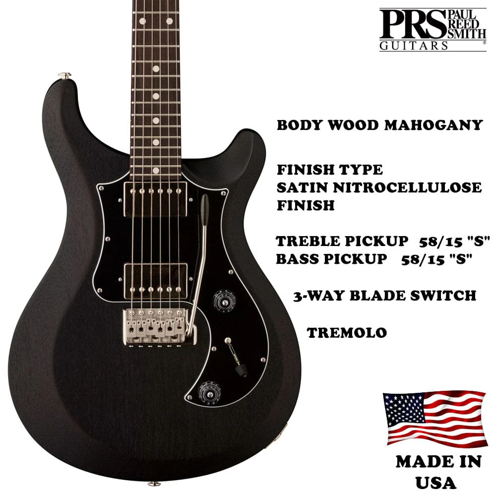PRS S2 Standard 24 Satin 6-Strings Electric Guitar with Gigbag - Image 3