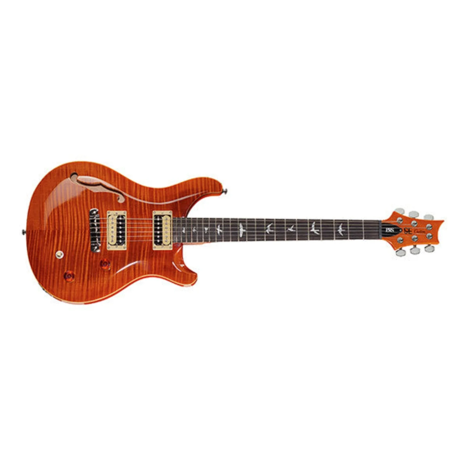 PRS SE Custom 22 Semi-Hollow 6 String Electric Guitar - Image 3