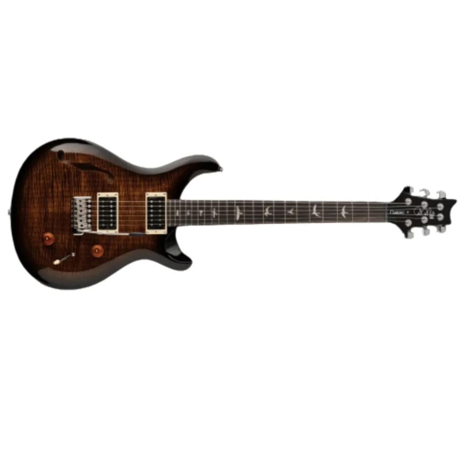 PRS SE Custom 22 Semi-Hollow 6 String Electric Guitar - Image 9