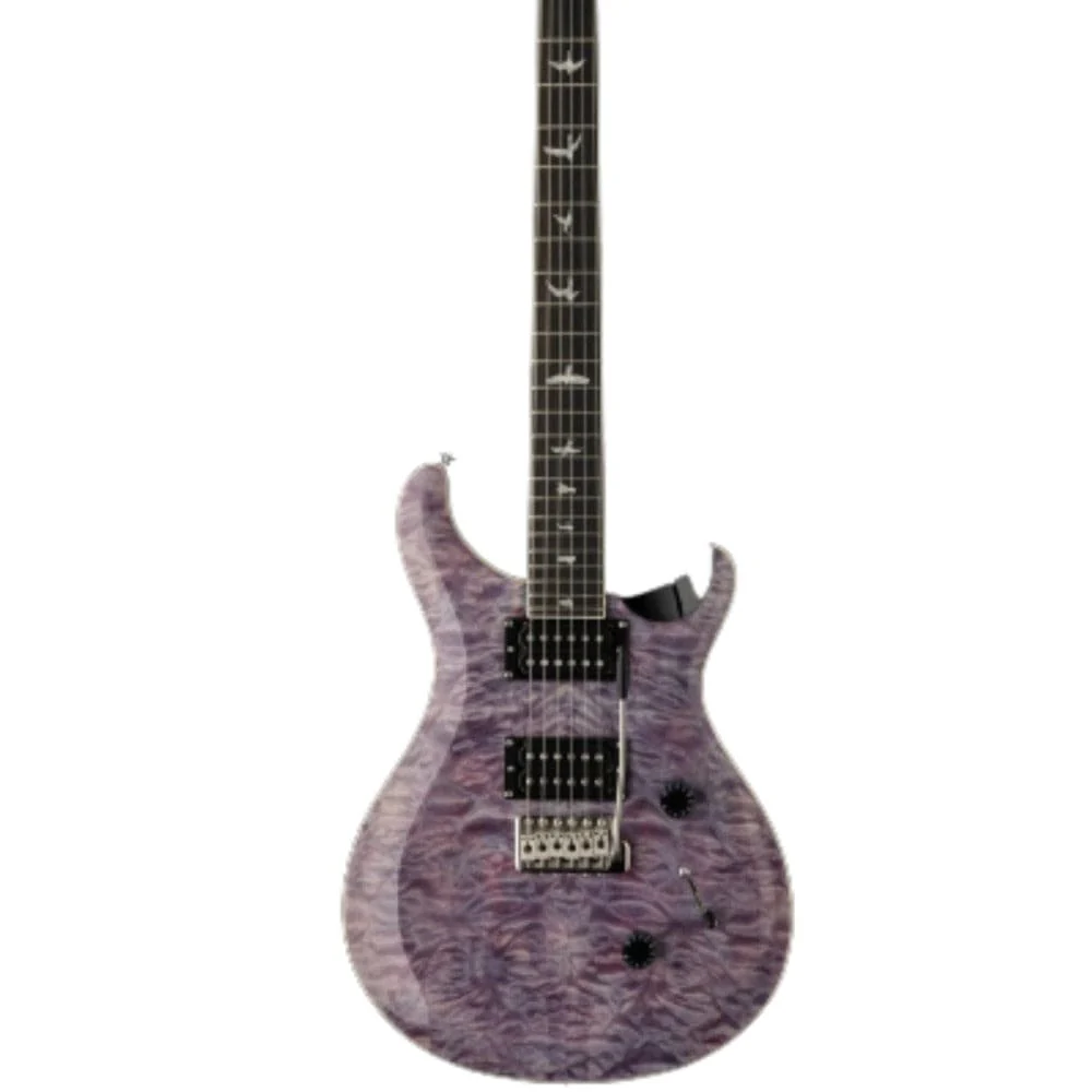 PRS SE Custom 24 Quilt 6 String Electric Guitar - Image 9