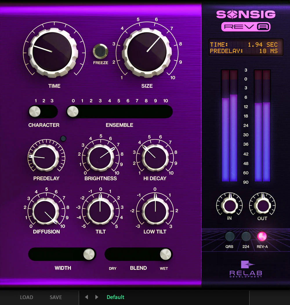 Relab Sonsig Rev-A Reverb Plugin