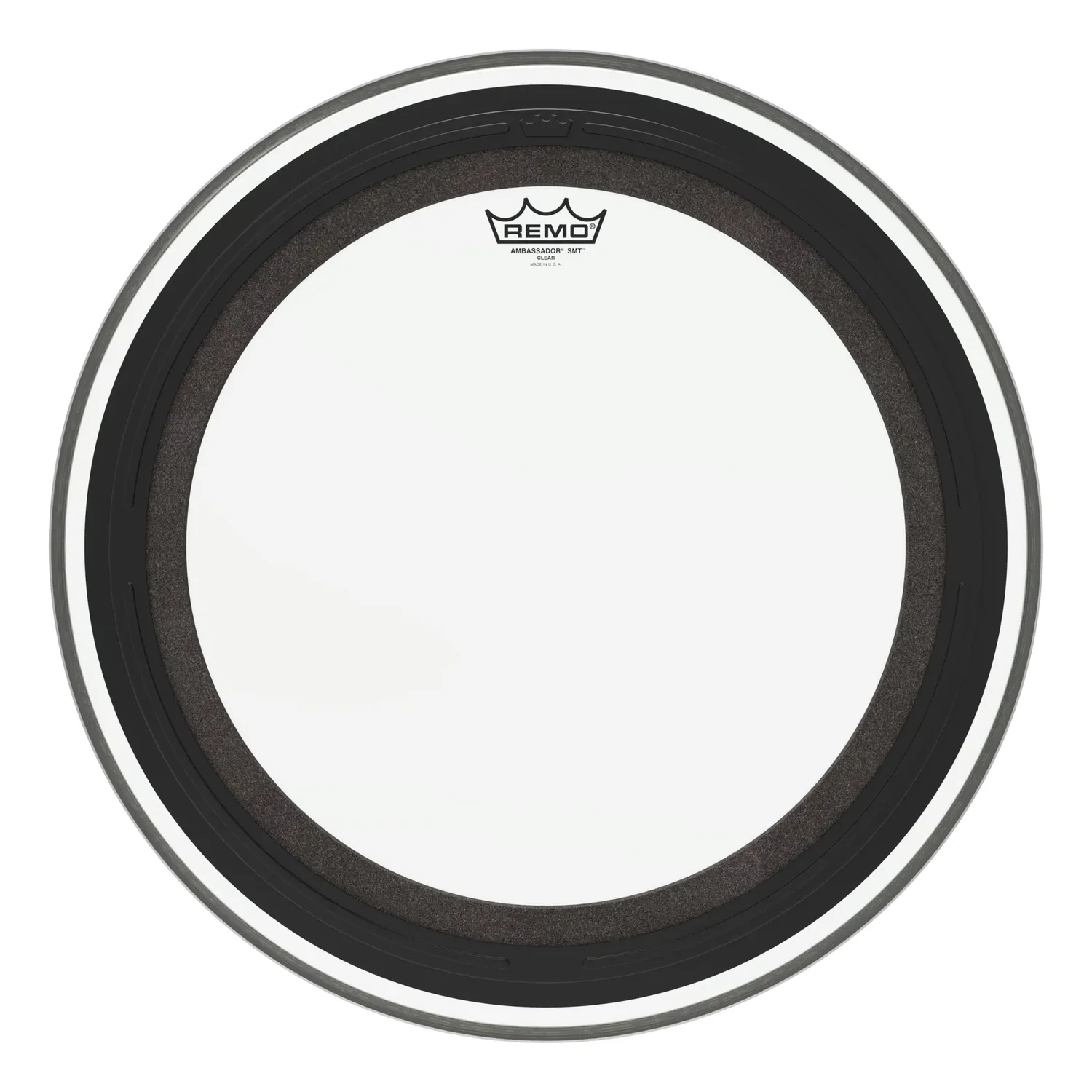 Remo BR-1320-00-SMT 20" USA Ambassador SMT Clear Bass Drumhead