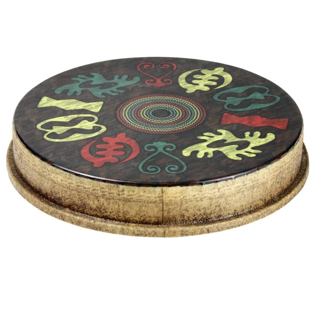 Remo Mondo Skyndeep Adinkra Drumhead - Image 2