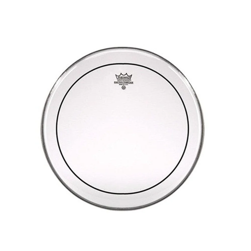 Remo EN-0306-PS 6" Pinstripe Batter Drum Head Clear