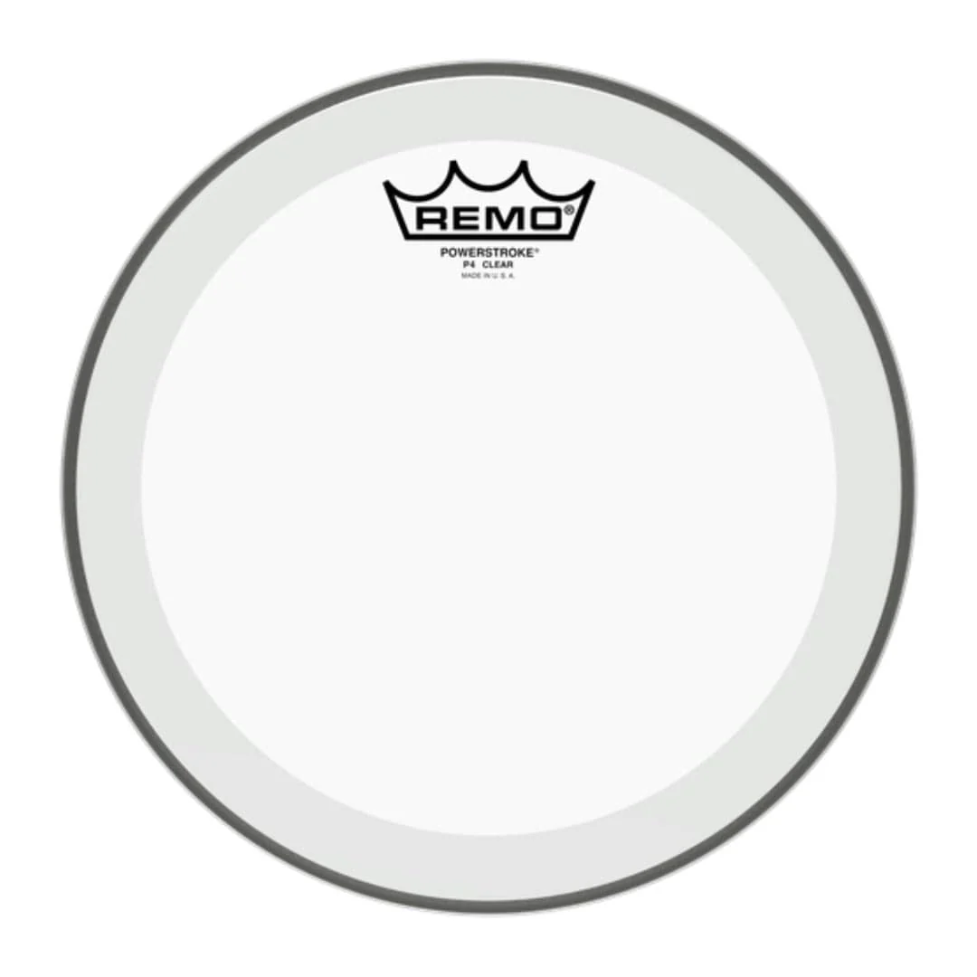 Remo P4-0314-BP Powerstroke 4 Clear 14" Diameter Batter Drum Head