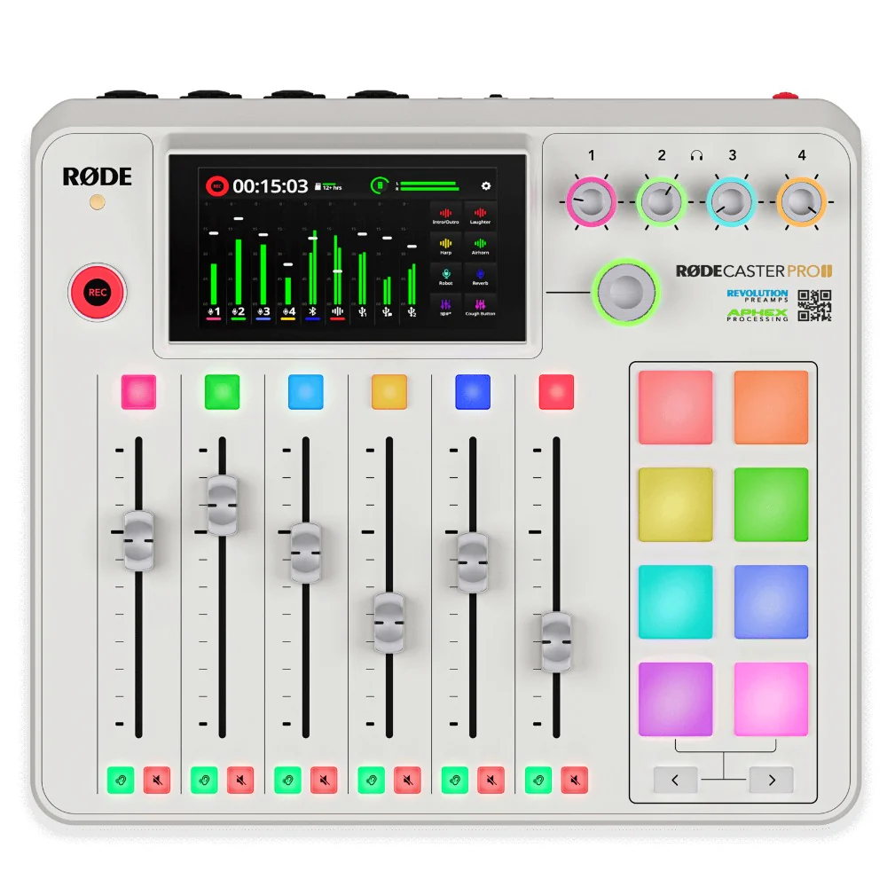 Rode RODECaster Pro II Integrated Audio Production Studio Audio Interface - Image 6