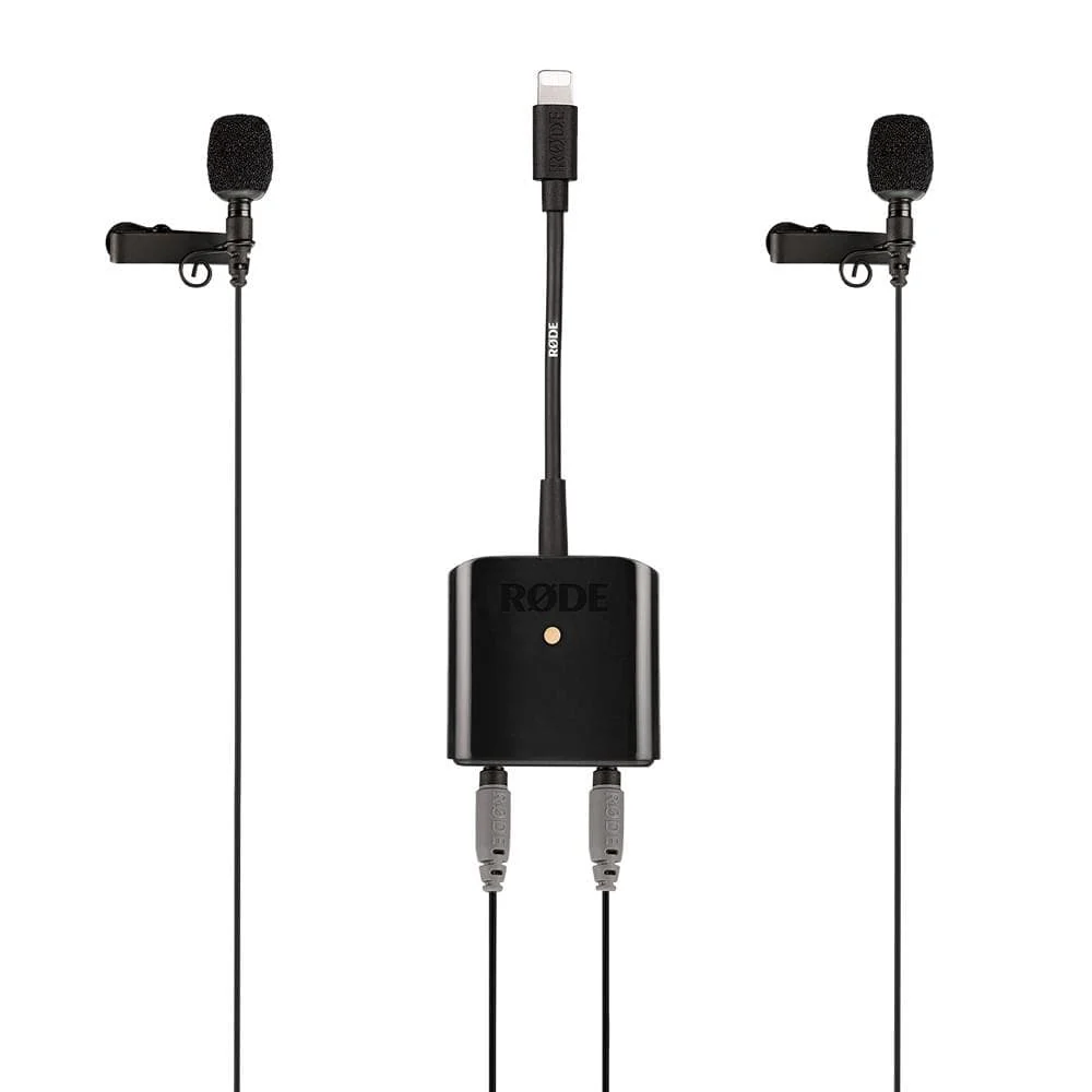 Rode SC6-L Mobile Interview Kit Dual TRRS Input & Headphone Output For iOS Devices