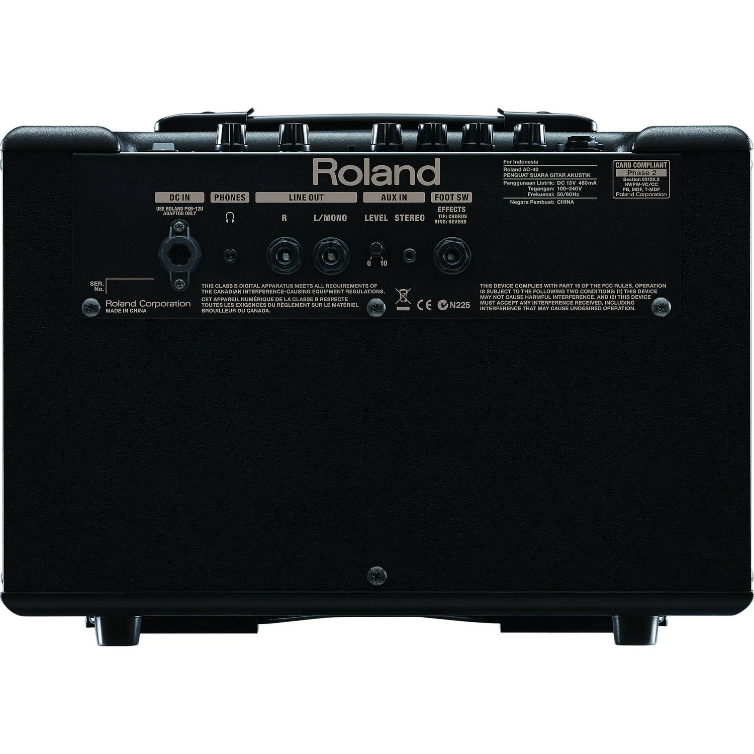 Roland AC40 Acoustic Guitar Amplifier - Image 5