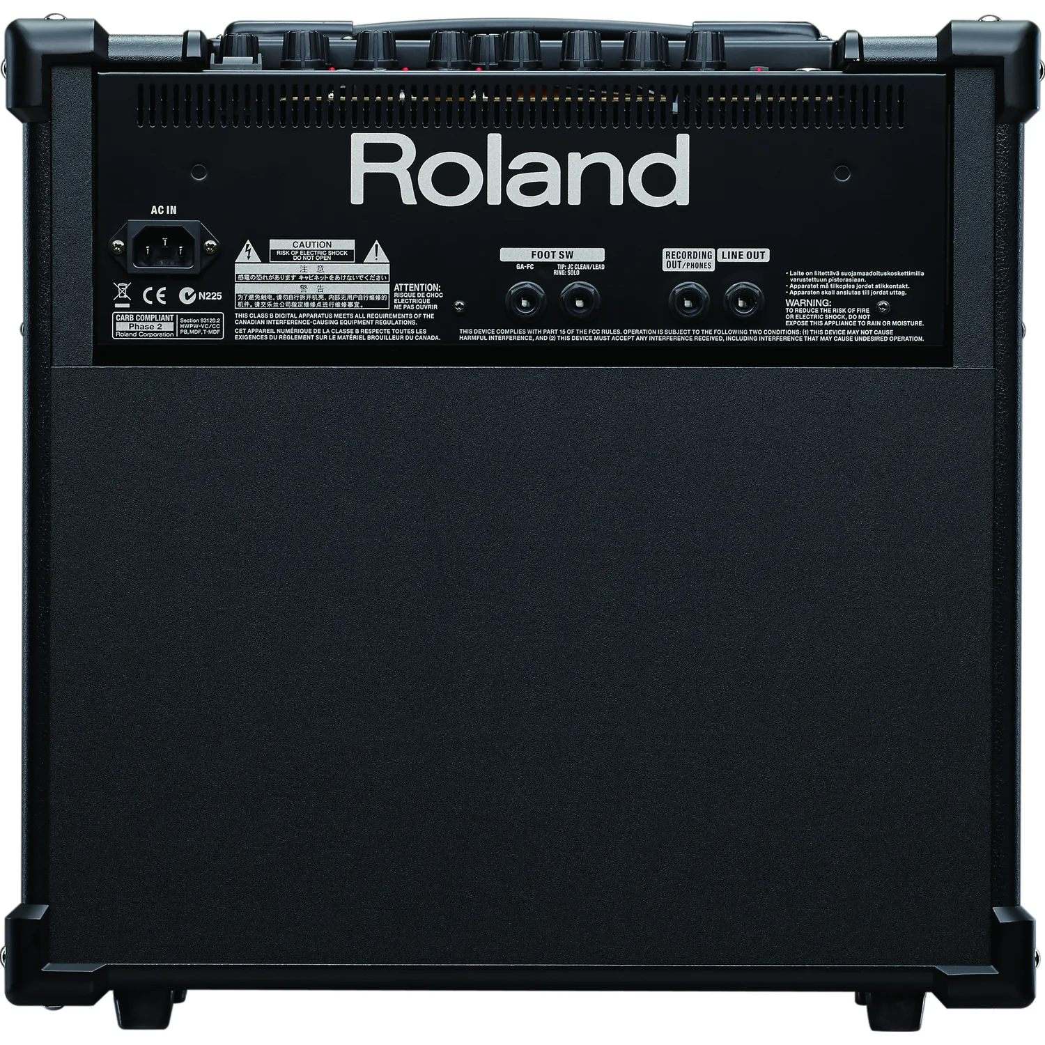 Roland CUBE-80GX 80W 1x12 Combo Guitar Amplifier - Image 5