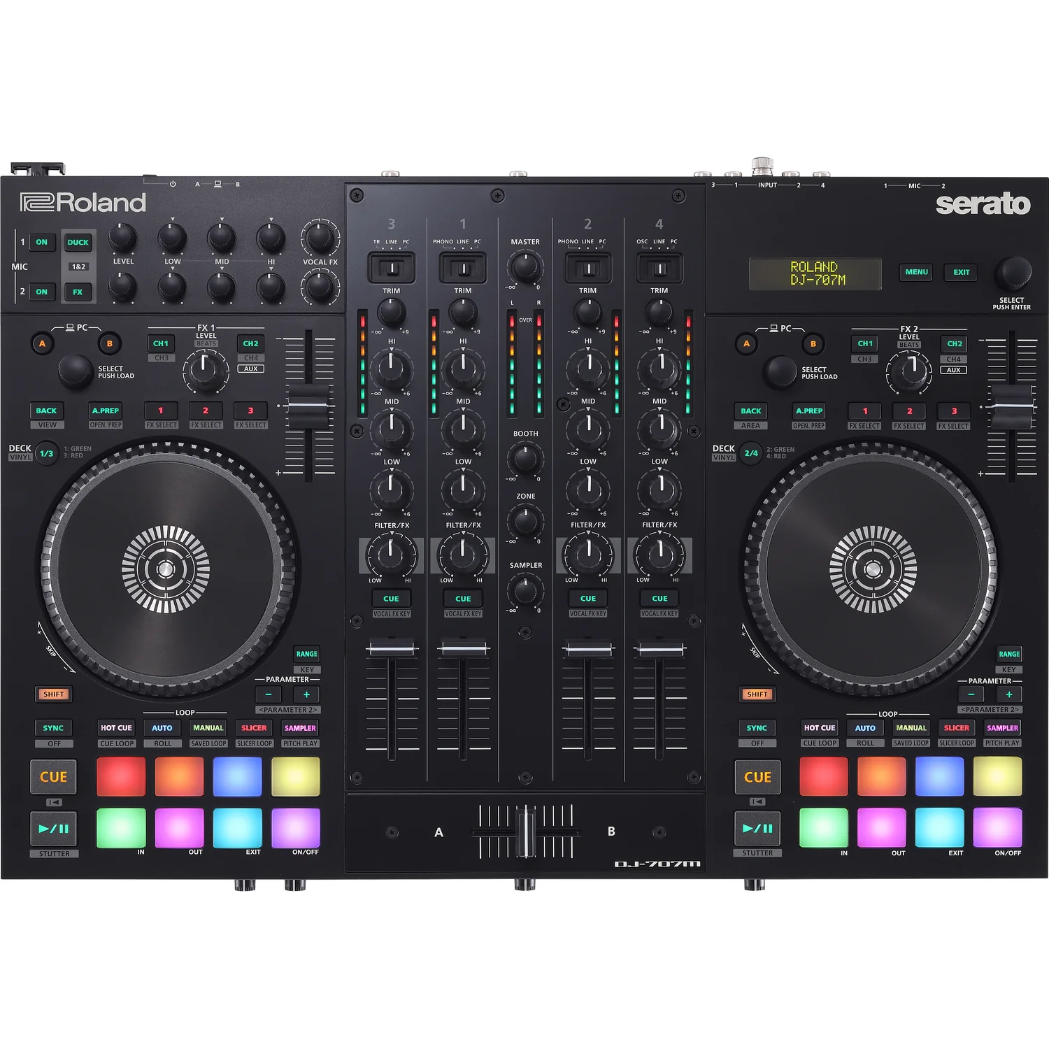 Roland DJ-707M Serato DJ Pro Controller