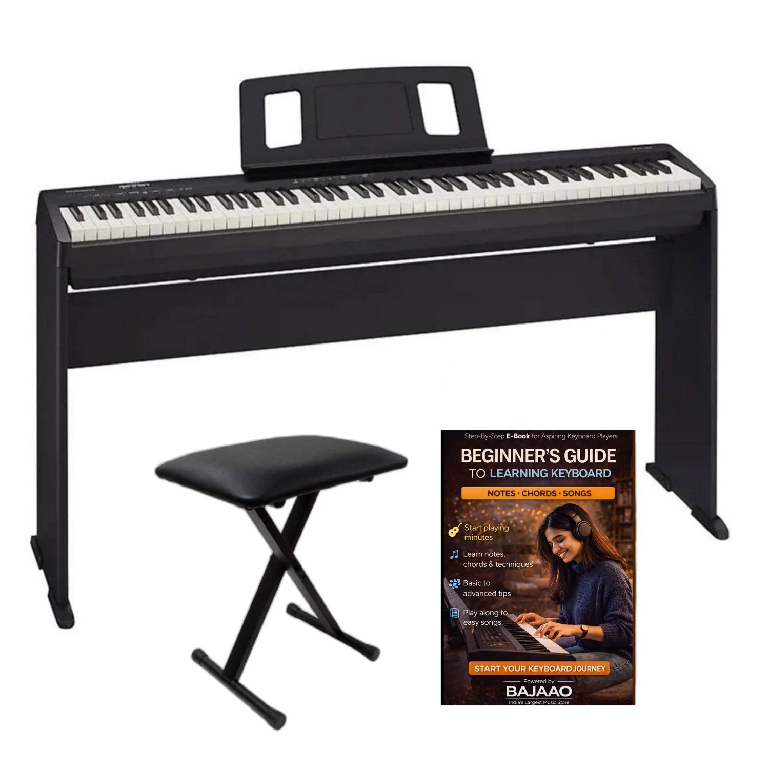 Roland FP-10 88-Key Digital Piano - Black - Image 10