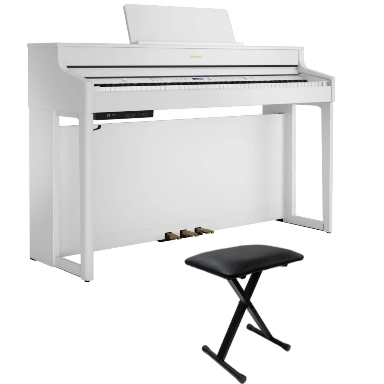 Roland HP-702 88 Key Digital Piano with Stand - Image 7