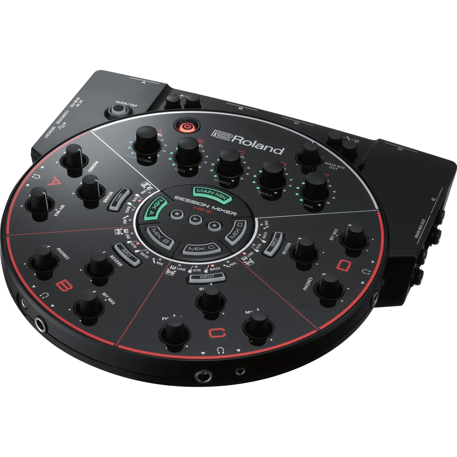 Roland HS-5 Session Mixer / Headphone Amplifier - Image 2
